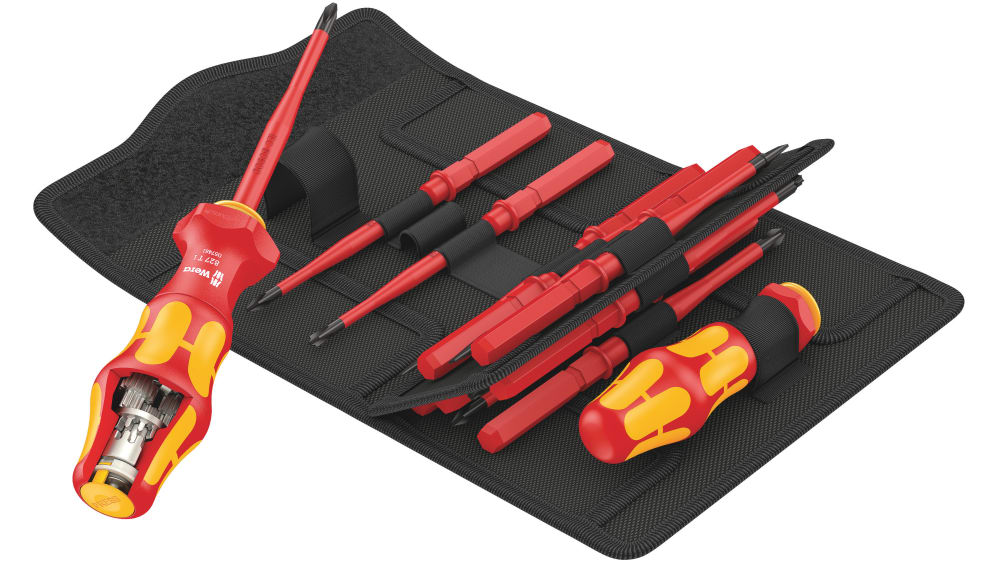 Wera ドライバーセット 差替式絶縁ドライバセット 16個 05057484001 | RS