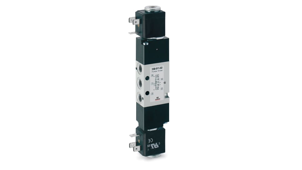 Valvola Di Controllo Aria Camozzi 358-035 – Attacchi 1/8″ – Nuova - Foto 3