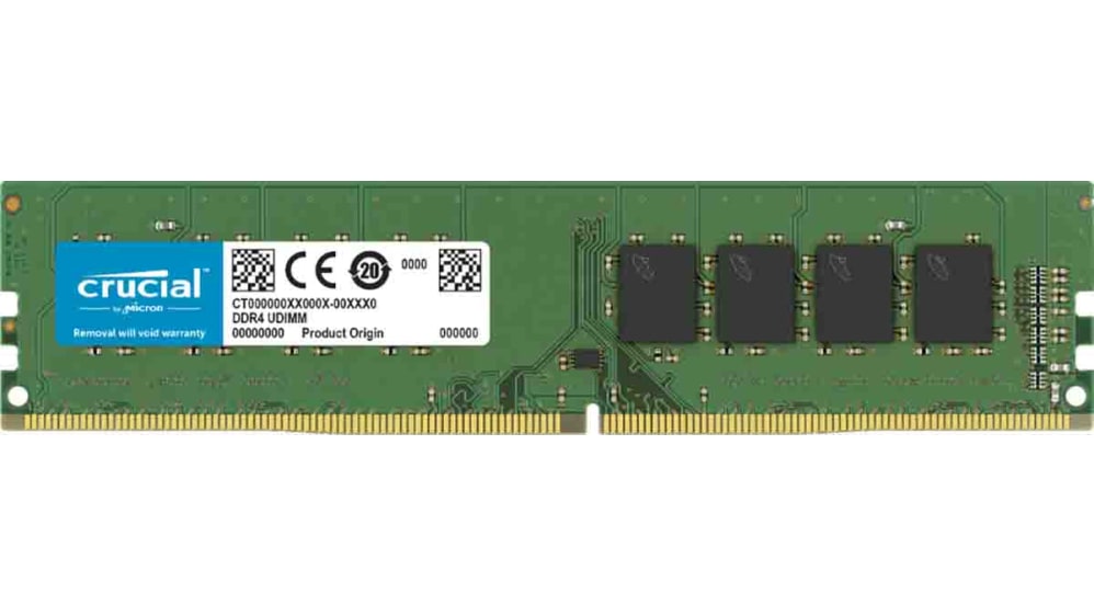 Crucial RAM Memory for Desktop Computers