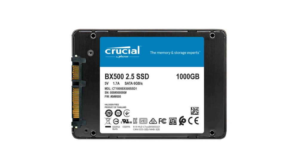 CT1000BX500SSD1 | Crucial 外付けハードディスク 1 TB NVMe PCIe Gen ...