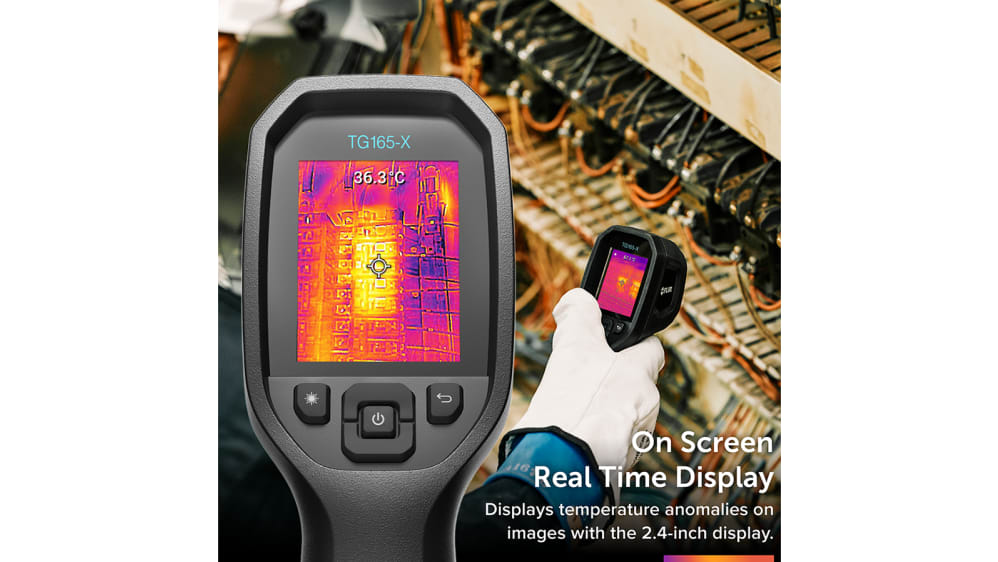 FLIR TG165-X USB Thermal Imaging Camera, –25 → +300 °C, 80 x - Main Image