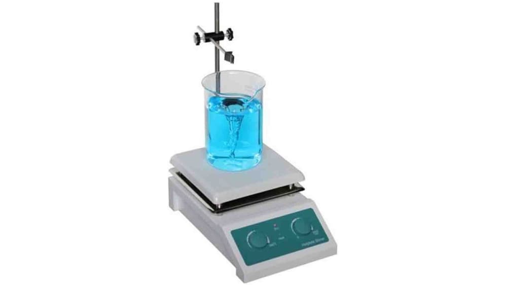 Agitatore Magnetico Digitale PRECIPETTE Per Laboratorio - Velocità Regolabile 350-3000rpm, Capacità 5L Con Display LED E Barre Magnetiche - Foto 1