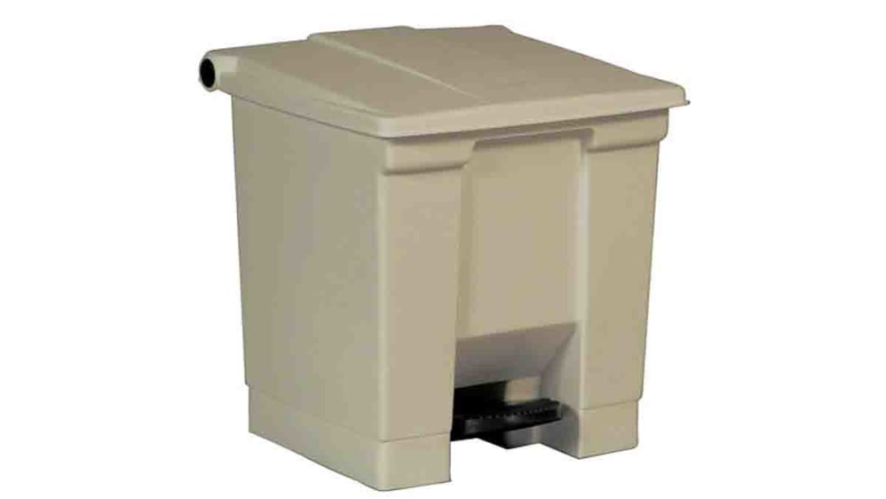 FG614300BEIG, Bidone spazzatura Beige Rubbermaid Commercial Products, in  Plastica, da 30L