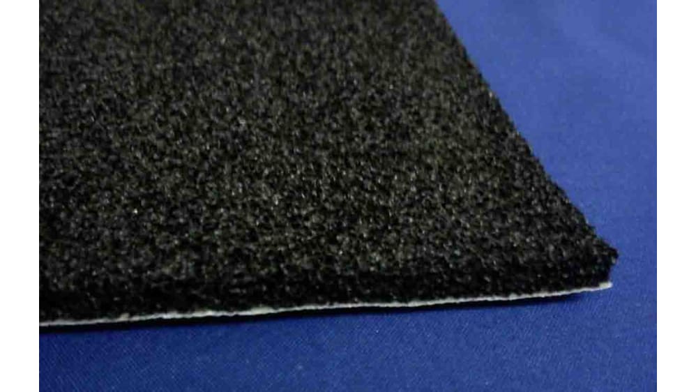 NIT686-5  Nitto Gummimatte EPDM, Schwarz, 1m x 5mm x 500mm 130kg