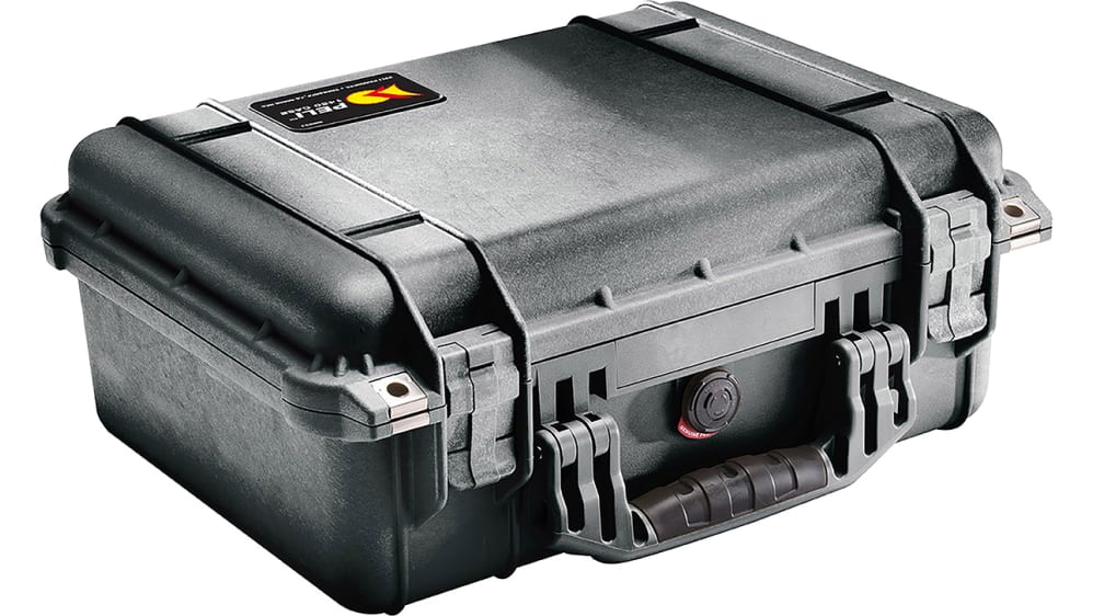 Peli 1450 Waterproof Plastic Equipment case, 174 x 406 x 330mm