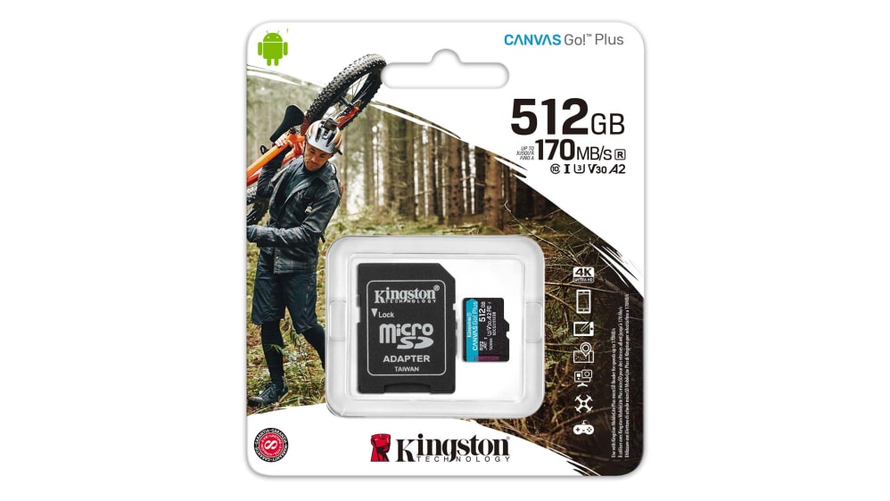 Flash Memory Card Kingston Micro Sd 512gb Kingston 512gb Micro Sd