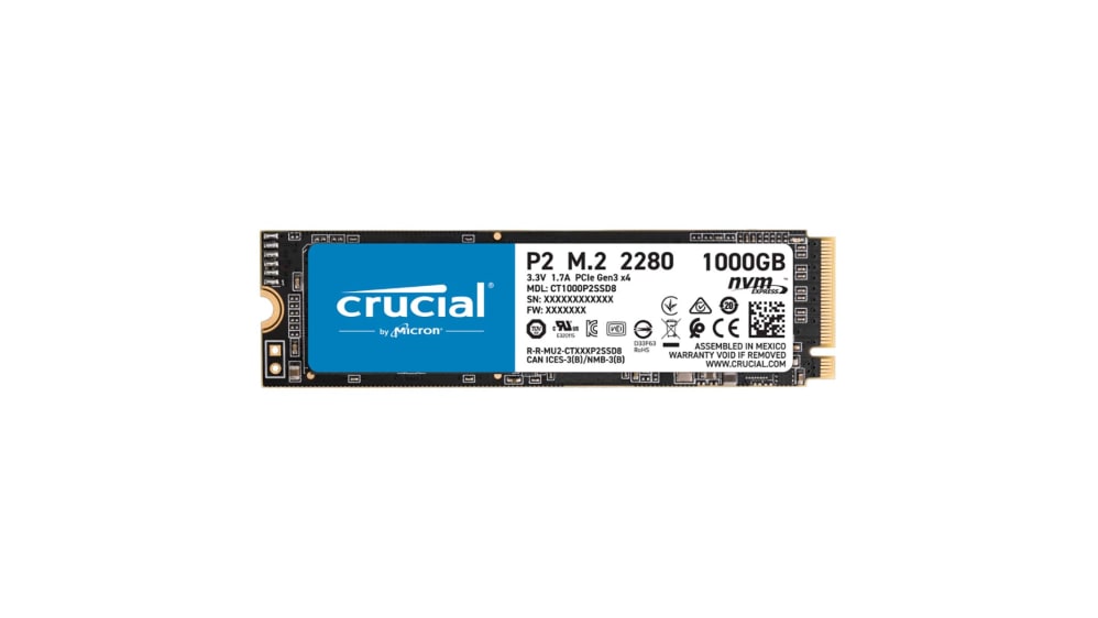 【新品】Crucial 内蔵SSD P1 1TB CT1000P1SSD8JP