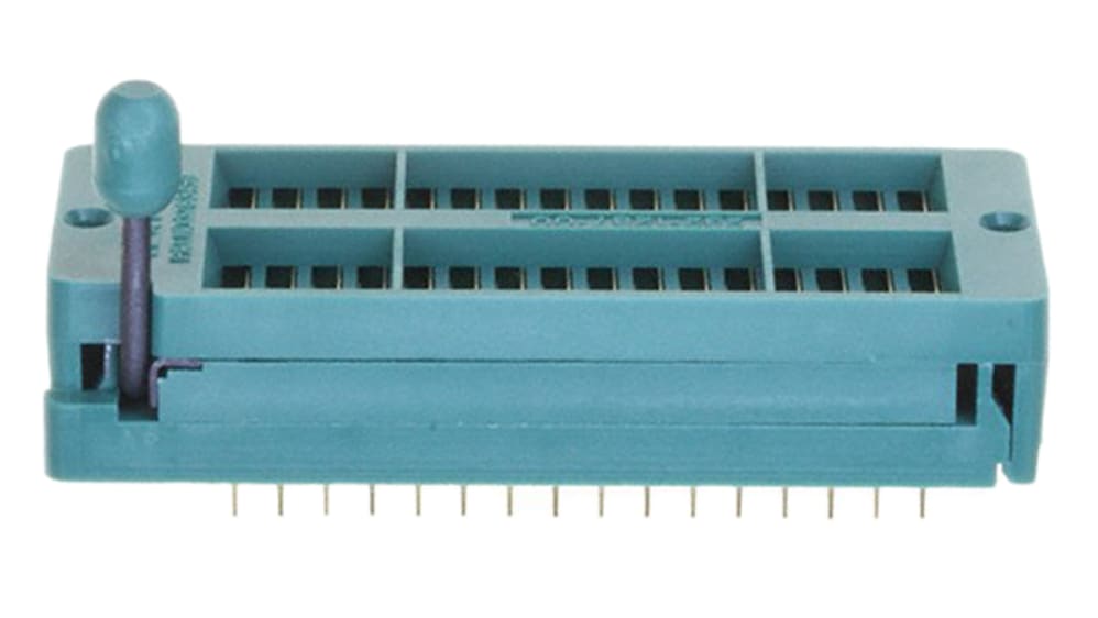 232-1287-00-0602 | 3M 32 ピン ZIF IC DIPソケット, 2.54mm 232-1287-00-0602 | 3M 32 ピン ZIF IC DIPソケット, 2.54mm