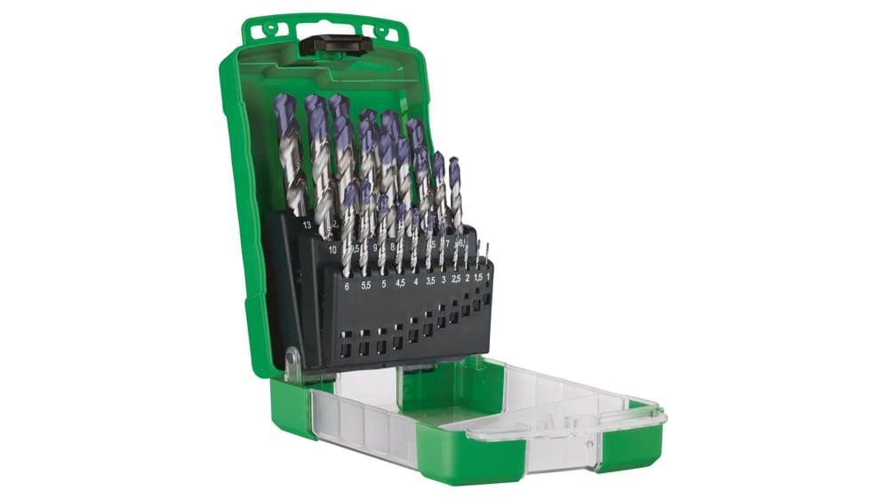 D179SM3 Sutton Tools 25-Piece, 13mm Max, 1mm Min, HSS Bits RS - Main Image