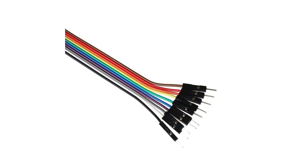 4110, 200mm Jumper Wire Breadboard Jumper Wire in Black, Blue