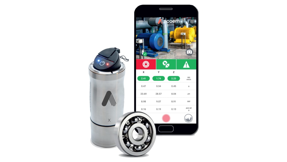 CAC3229000 | ACOEM Bearing Defender Vibration Meter - 20 kHz, Acceleration,  Displacement, Velocity, 3 Axis | RS