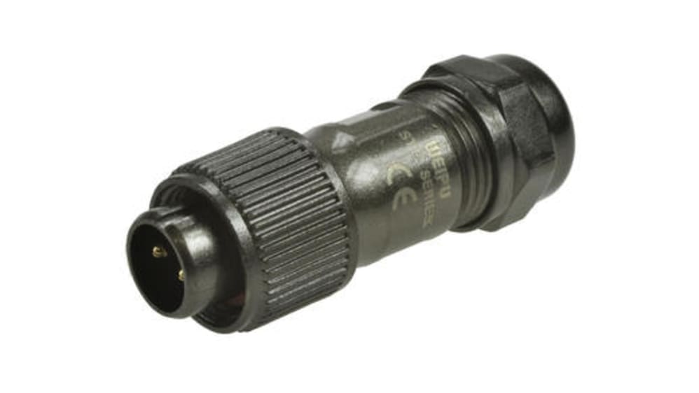TURNING POINT コロニーST RS PRO Circular Connector, 2 Contacts, Cable, Plug, Male, IP67