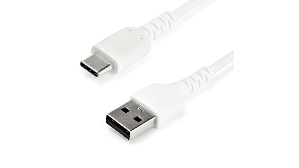 RUSB2AC2MW, Câble USB Startech, USB C vers USB A, 2m, Blanc