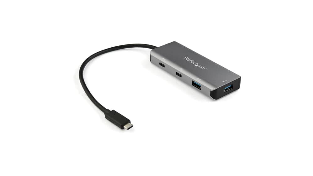 StarTech.com USBハブ, 4ポート, USB A, USB C, USBバス, HB31C2A2CB | RS