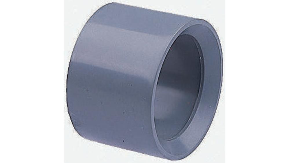 FangKingNo 10 boccole riduttori con filettatura maschio da 2,5 cm a filettatura femmina da 1,27 cm, raccordi per tubi di collegamento, colore bianco (2,5 x 1,27 cm