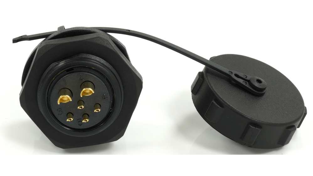 SY様 RS PRO Circular Connector, 6 Contacts, Front, 21 mm Connector