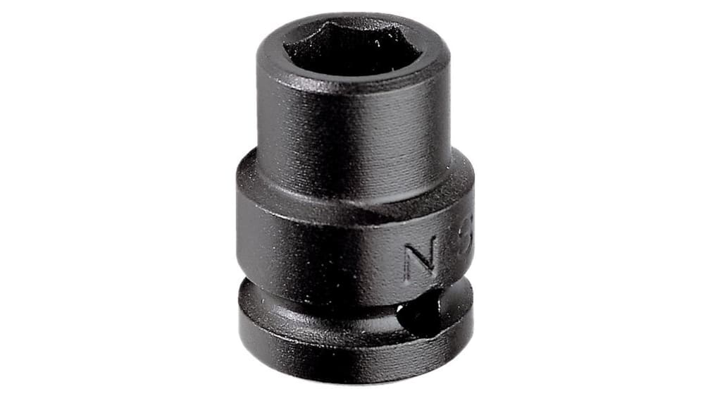 NS.13A | Facom 13 mm 12.7 mm Drive Impact Socket, 38mm length | RS