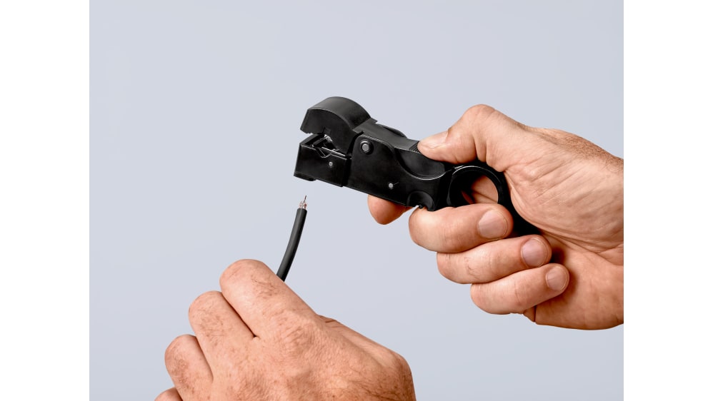 Knipex 同軸ケーブルストリッピング工具 同軸ケーブル、データケーブル