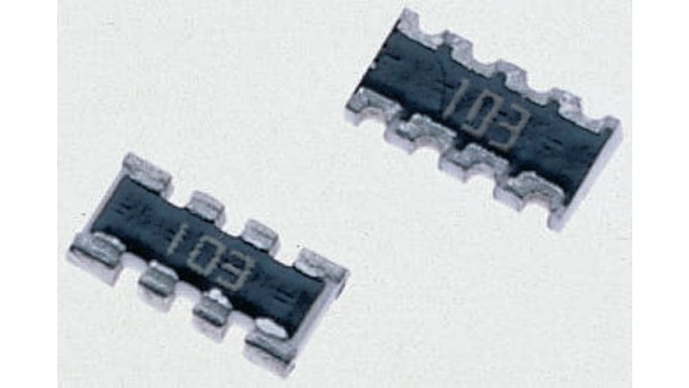 CAY10-103J4LF | Bourns 抵抗アレイ, 10kΩ, 0.125W, ±5%, 素子数 CAY10-103J4LF | Bourns 抵抗アレイ, 10kΩ, 0.125W, ±5%, 素子数