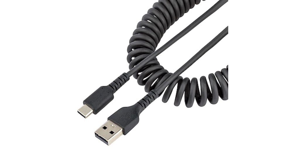 CABLE RENFORCE USB-A VERS USB-C 1M NOIR