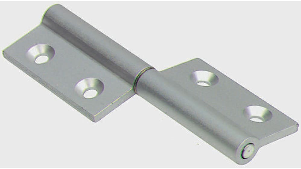XDAH 110 A | FlexLink 接続部品 M6 ヒンジキット アルミ | RS