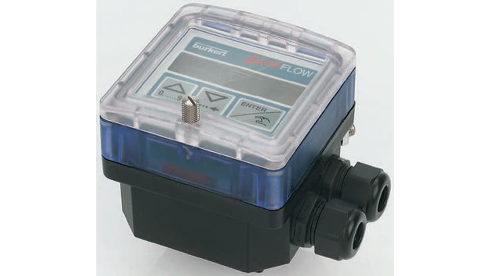 Burkert Compact Mount Flow Controller, Analogue, Pulse, Totalizer Output, 12 → 30 V dc, DN 15 → 50 mm Pipe Burkert Compact Mount Flow Controller, Analogue, Pulse, Totalizer Output, 12 → 30 V dc, DN 15 → 50 mm Pipe