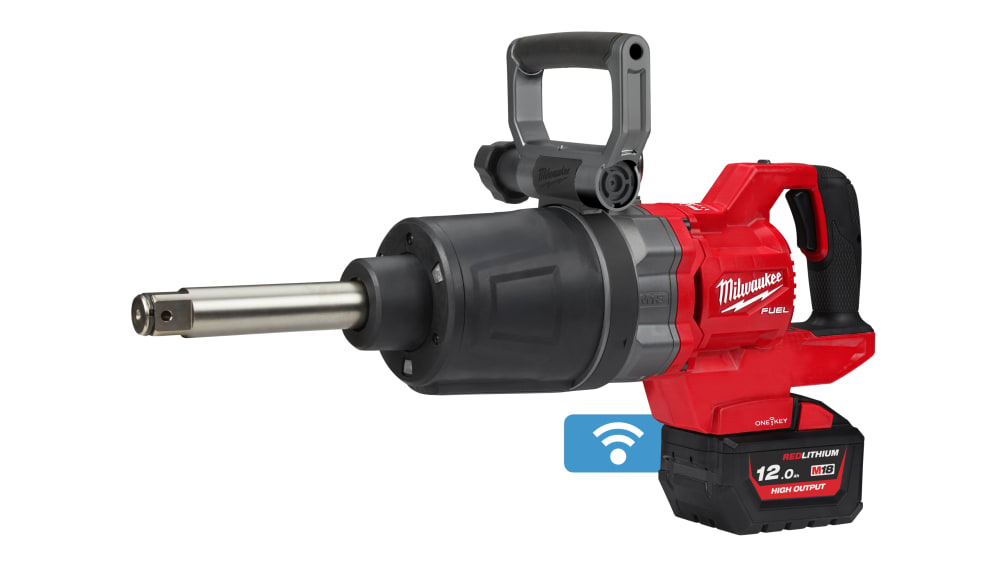4933471757 | Milwaukee 1 in 18V Cordless Impact Wrench, UK Plug | RS 