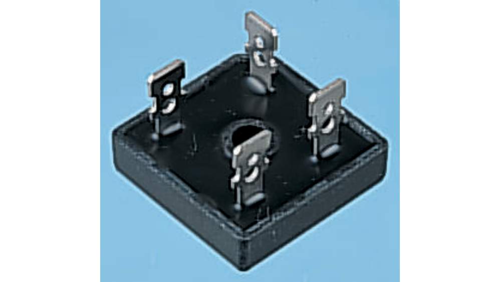 onsemi ブリッジ整流器 800 V 300 A, GBPC2508 4-Pin シングル | RS