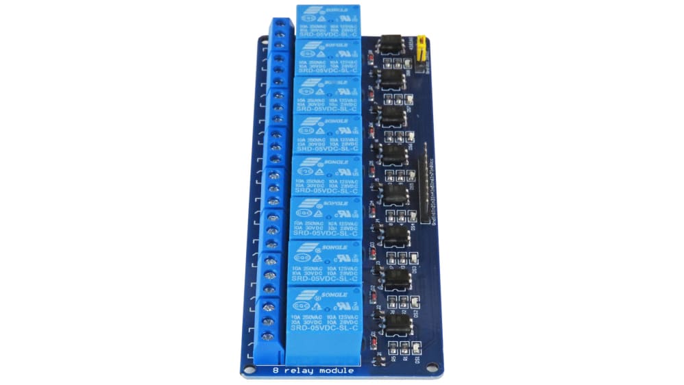 Modulo 8 Relés / Canales 5v Para Arduino Arm Pic Raspberry - Bs. 1.654