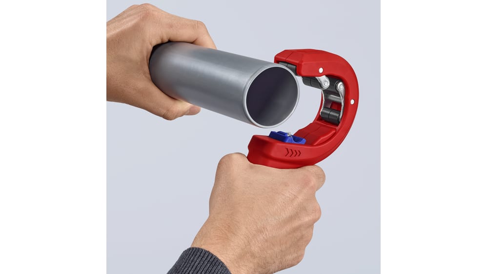 KNIPEX DP50 Coupe-Tube Pour Canalisations Plastique 32-50mm - Coupe Et Chanfreine En Une Opération