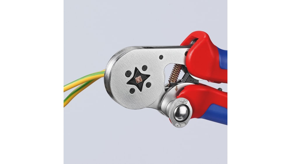 Knipex 圧着工具, ワイヤ寸法:28 → 6AWG, 圧着工具, 97 Knipex 圧着工具, ワイヤ寸法:28 → 6AWG, 圧着工具, 97