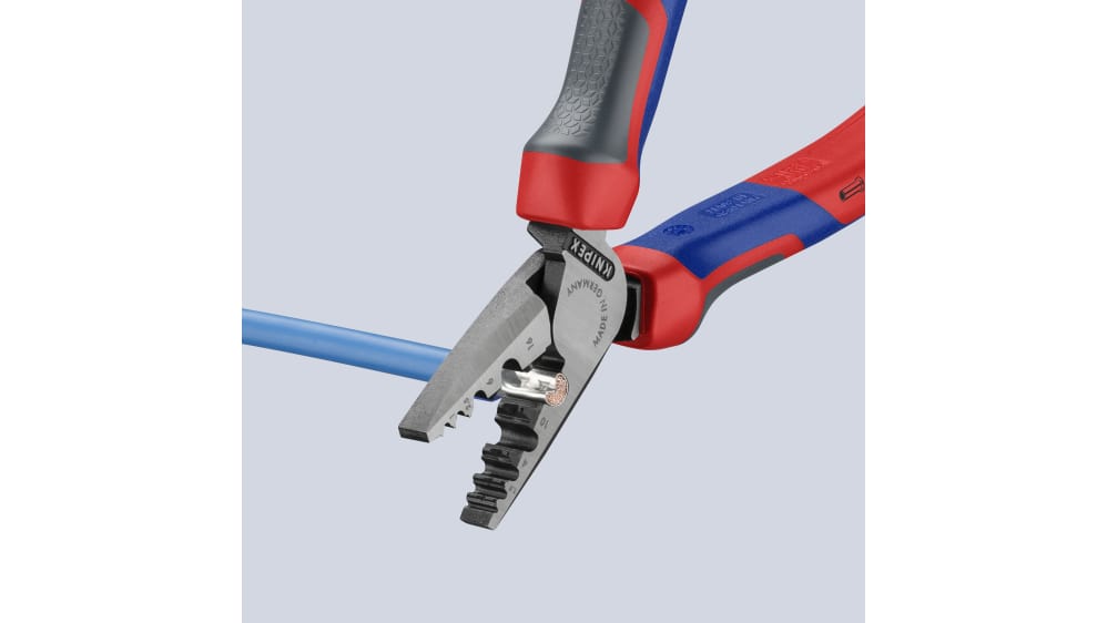 Knipex 圧着工具, ワイヤ寸法：26 → 6AWG, 圧着工具, 97シリーズ, 97