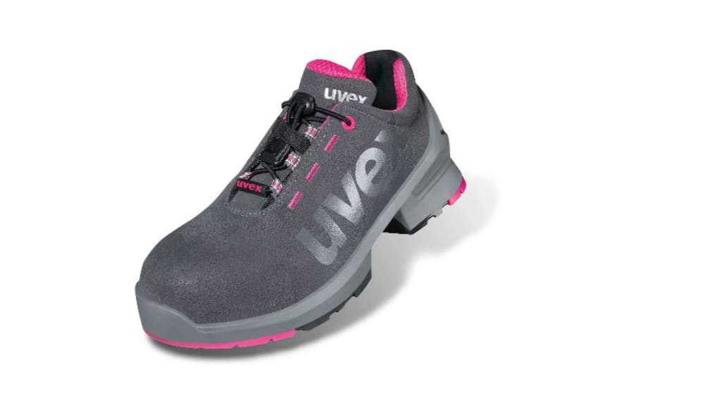 uvex ultra アンティークローズ/グレイマット【国内正規品】送料込 uvex 安全トレーナ 1 ladies レディス 8562843 ピンク, グレー 非金属