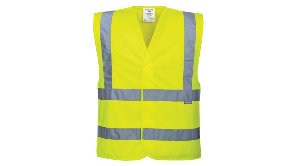 Portwest Yellow Comfortable, Soft Hi Vis Vest, 6XL → 7XL