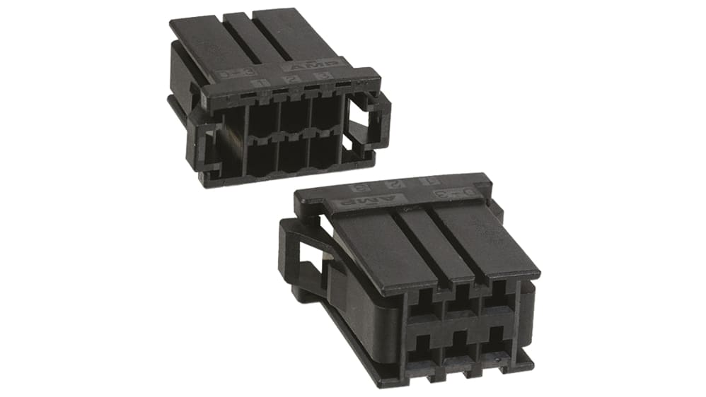 178289-3 | TE Connectivity コネクタブーツ, 6極, 2列, 3.81 mm, メス