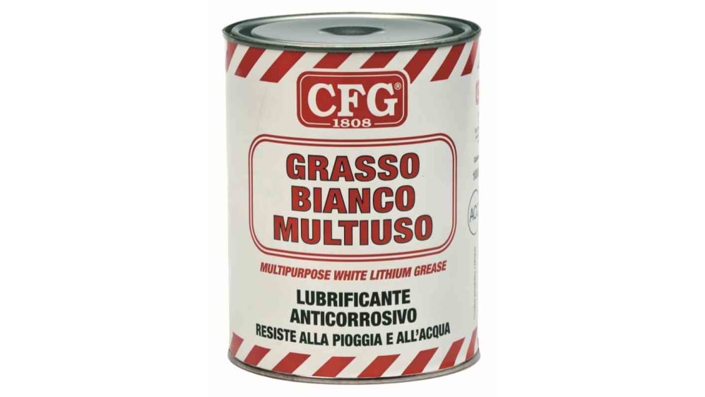 Grasso al Litio CFG, Barattolo da 1 L, col. Bianco