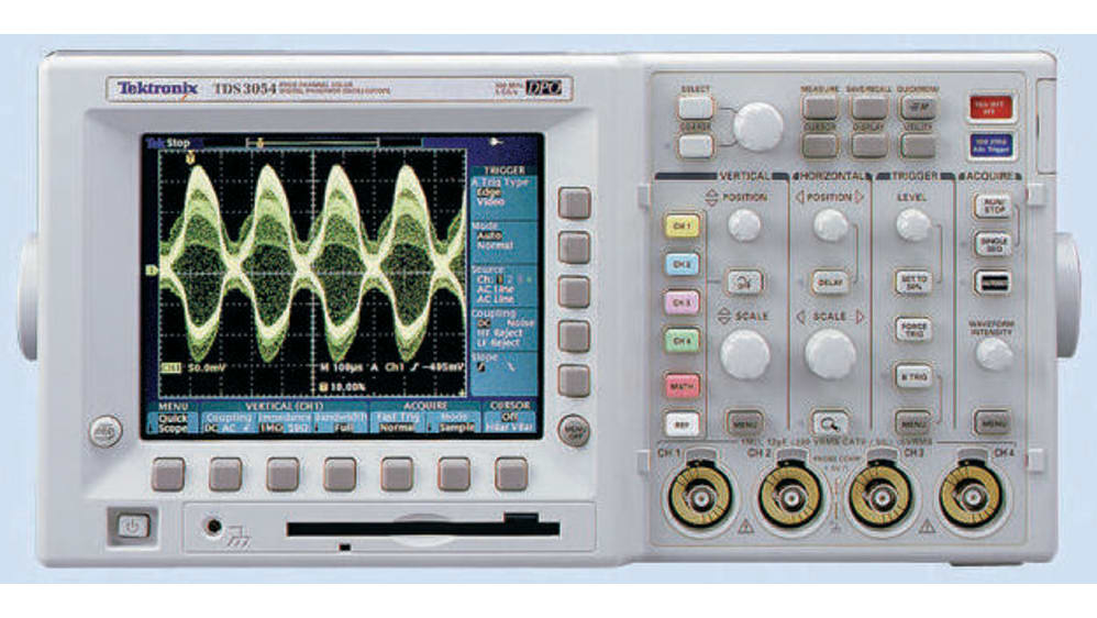 Tektronix TDS3014B TDS3000 Series Bench Digital Oscilloscope Tektronix TDS3014B TDS3000 Series Bench Digital Oscilloscope