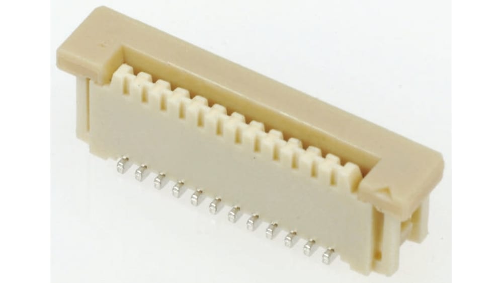 52610-2272 | Molex FPC/FFC コネクタ, 1mm ピッチ, 22 -ピン, ZIF垂直