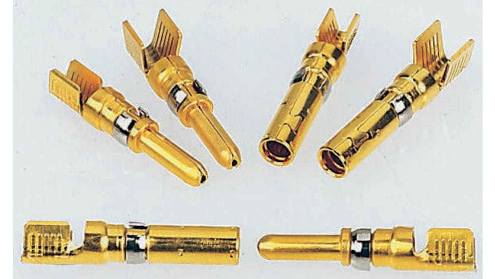 213841-3 | TE Connectivity ピンコンタクト, 圧着端子 | RS