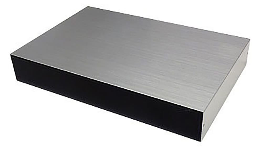 YMC 計13枚 タカチ電機工業 筐体, アルミ, 180 x 130 x 40mm, 黒, 銀, YM18