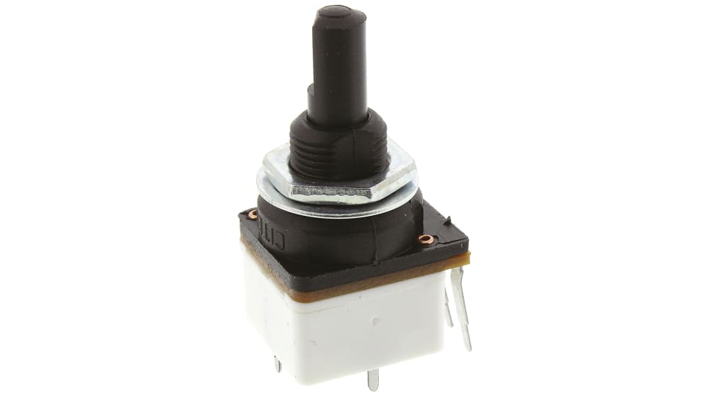 Lot De 10 Boutons Rotatifs Pour Potentiomètre – Tige 6mm, Gris, Plastique/métal