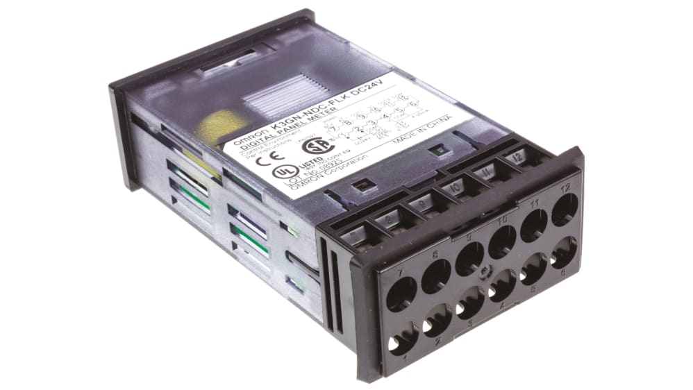 オムロン デジタルパネルメータ, LCD, K3GN-NDC-FLK 24 VDC | RS オムロン デジタルパネルメータ, LCD, K3GN-NDC-FLK 24 VDC | RS
