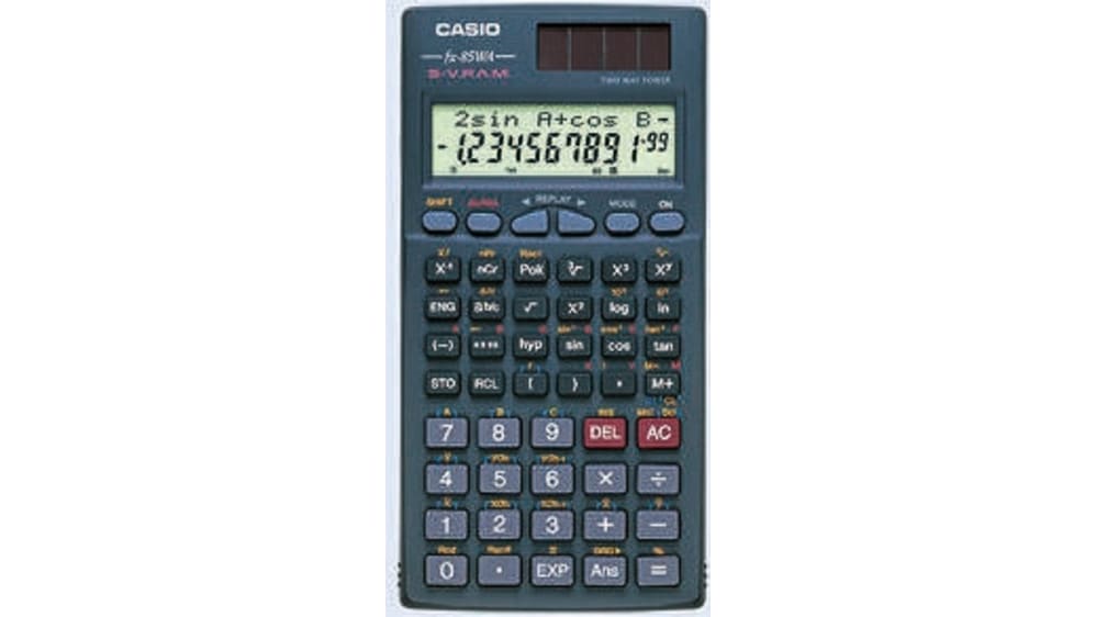 Casio Battery Solar Powered Scientific Calculator