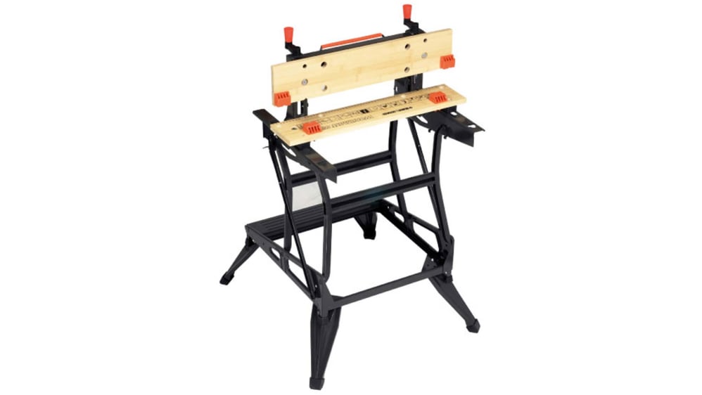 WM550 XJ Black Decker Portable Steel Workbench 160kg Max Load