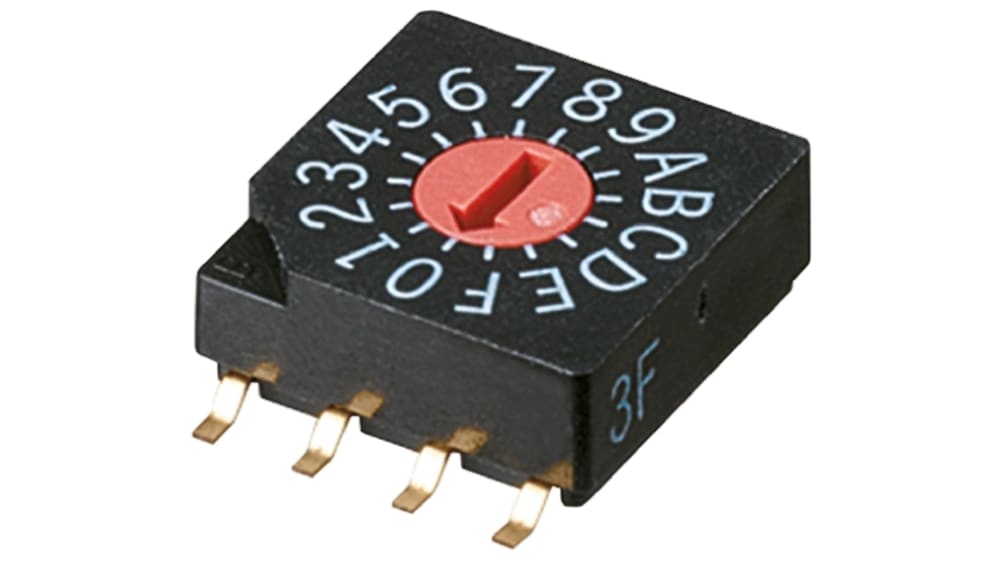 SC-1030B | Nidec Components ディップスイッチ, ロータリー SC-1030B | Nidec Components ディップスイッチ, ロータリー