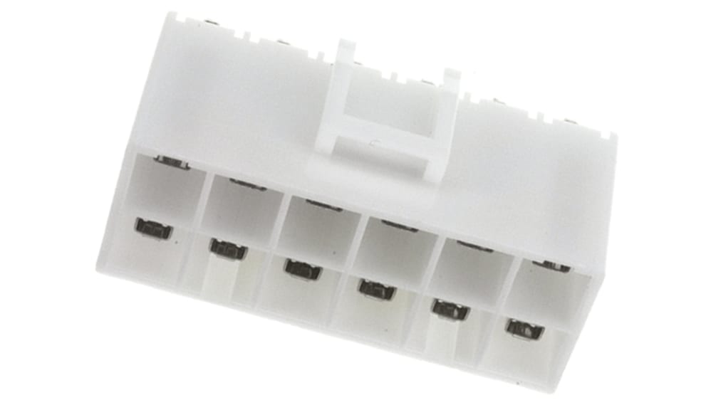 B12P-VL | JST ストレート 基板接続用ピンヘッダ 12極 6.2mm 2列