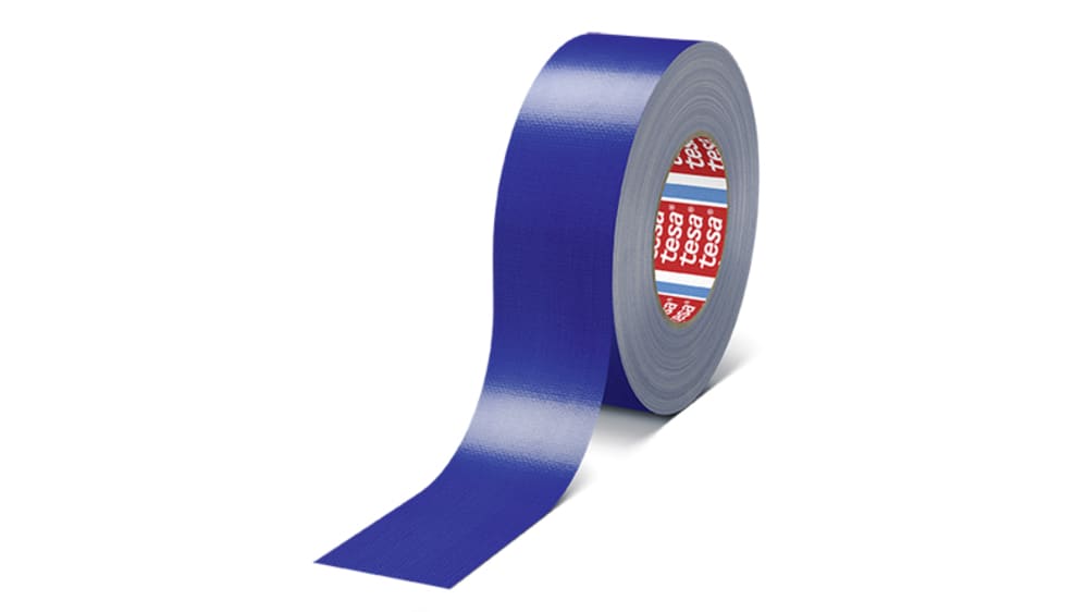 4688 50X50 BLEU, Cinta adhesiva de tela Tesa 4688 de color Azul, 50mm x  50m, grosor 0.26mm