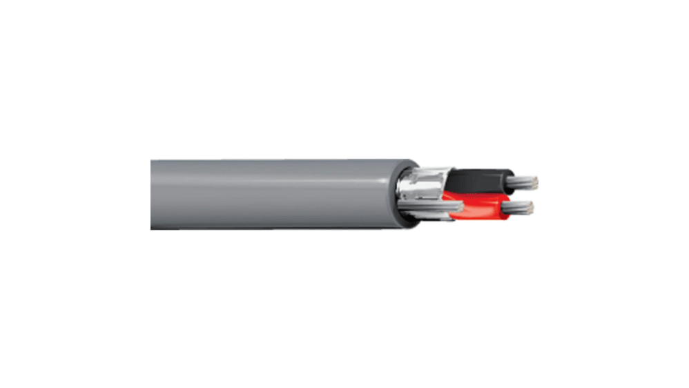 Belden Screened 2 Core Line level Low Voltage signal Cable, 0.33 mm² CSA,  3.51mm od, 30m, Black