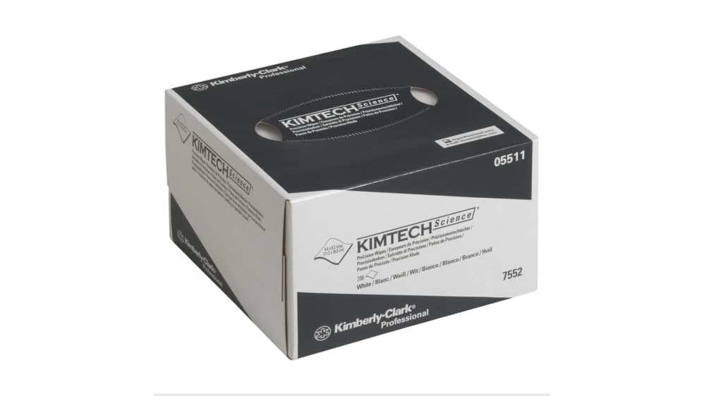 Panni Per Pulizia Di Precisione Kimtech Science - 24 Confezioni Da 100 Salviette Bianche - Foto 10