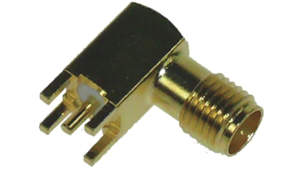 221790-1 | TE Connectivity, Jack PCB Mount SMA Connector 221790-1 | TE Connectivity, Jack PCB Mount SMA Connector